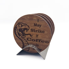 Load image into Gallery viewer, Hiss-terical Snake Coasters