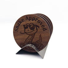 Load image into Gallery viewer, Hiss-terical Snake Coasters