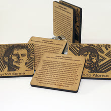 Load image into Gallery viewer, F1 Champions Coaster Collection 2 - Set Of 6 - By Unexpected Worx