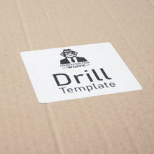 Load image into Gallery viewer, Drill Template Metal Wall art