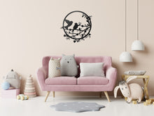 Load image into Gallery viewer, Tweety Birds Wall Art - Metal in Satin Black - By Unexpected Worx