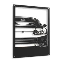 Load image into Gallery viewer, Toyota Supra MK4 - Raised Metal Wall Art - 80x60cm
