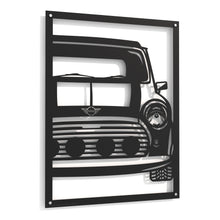 Load image into Gallery viewer, Classic Mini Cooper S MKII - Raised Metal Wall Art - 80x60cm
