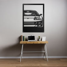 Load image into Gallery viewer, Toyota Supra MK4 - Raised Metal Wall Art - 80x60cm
