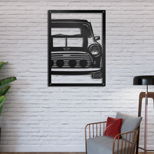 Load image into Gallery viewer, Classic Mini Cooper S MKII - Raised Metal Wall Art - 80x60cm
