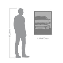 Load image into Gallery viewer, BMW M4 F82 - Raised Metal Wall Art - 80x60cm
