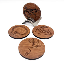 Load image into Gallery viewer, Skelesip Reptile Coasters
