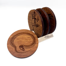 Load image into Gallery viewer, Skelesip Reptile Coasters

