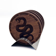 Load image into Gallery viewer, Hiss &amp; Hazard Snake Coasters

