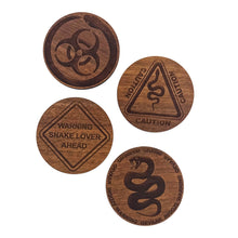 Load image into Gallery viewer, Hiss &amp; Hazard Snake Coasters
