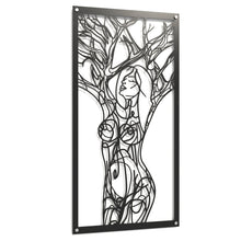 Load image into Gallery viewer, Lady Nature - Line Art Metal Wall Art Home Decor
