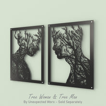 Load image into Gallery viewer, Tree Man Raised Metal Wall Art Home Decor - 60 x 80cm By Unexpected WorxTree Man Raised Metal Wall Art Home Decor - 60 x 80cm By Unexpected Worx
