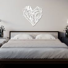 Load image into Gallery viewer, Ivy Heart Raised Metal Wall - By Unexpected Worx
