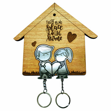 Boy & Girl Magnetic Clip In Keyrings - By Unexpected Worx