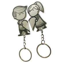 Load image into Gallery viewer, Boy &amp; Girl Magnetic Clip In Keyrings - By Unexpected Worx
