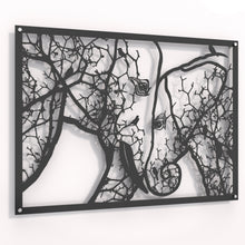 Load image into Gallery viewer, Mothers Warmth - Raised Metal Elephant Wall Art 
